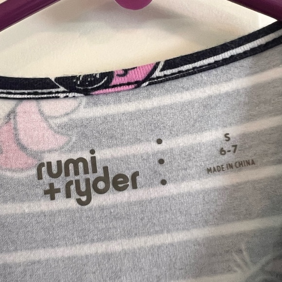 Rumi & Ryder girls dress and leggings matching set - Picture 3 of 4